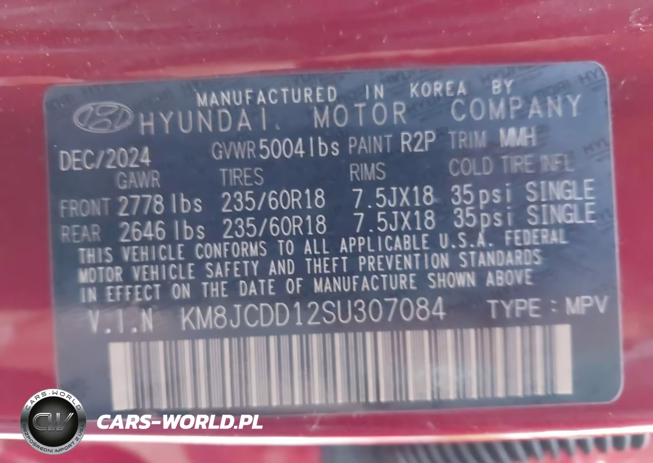 2025 Hyundai Tucson Hybrid Sel Convenience VIN:KM8JCDD12SU307084 - 9
