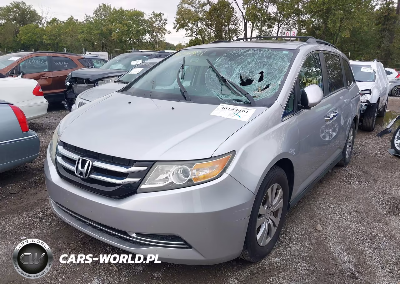 2014 Honda Odyssey Ex-L VIN:5FNRL5H69EB078080 - 2