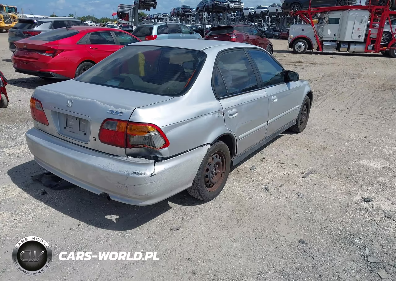 1999 Honda Civic Value Package VIN:2HGEJ6610XH521314 - 4