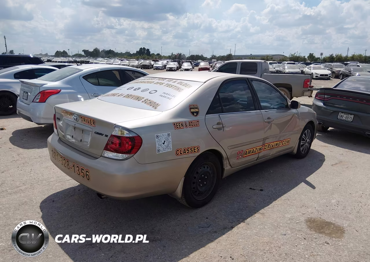 2005 Toyota Camry Se VIN:4T1BE32K35U942257 - 4