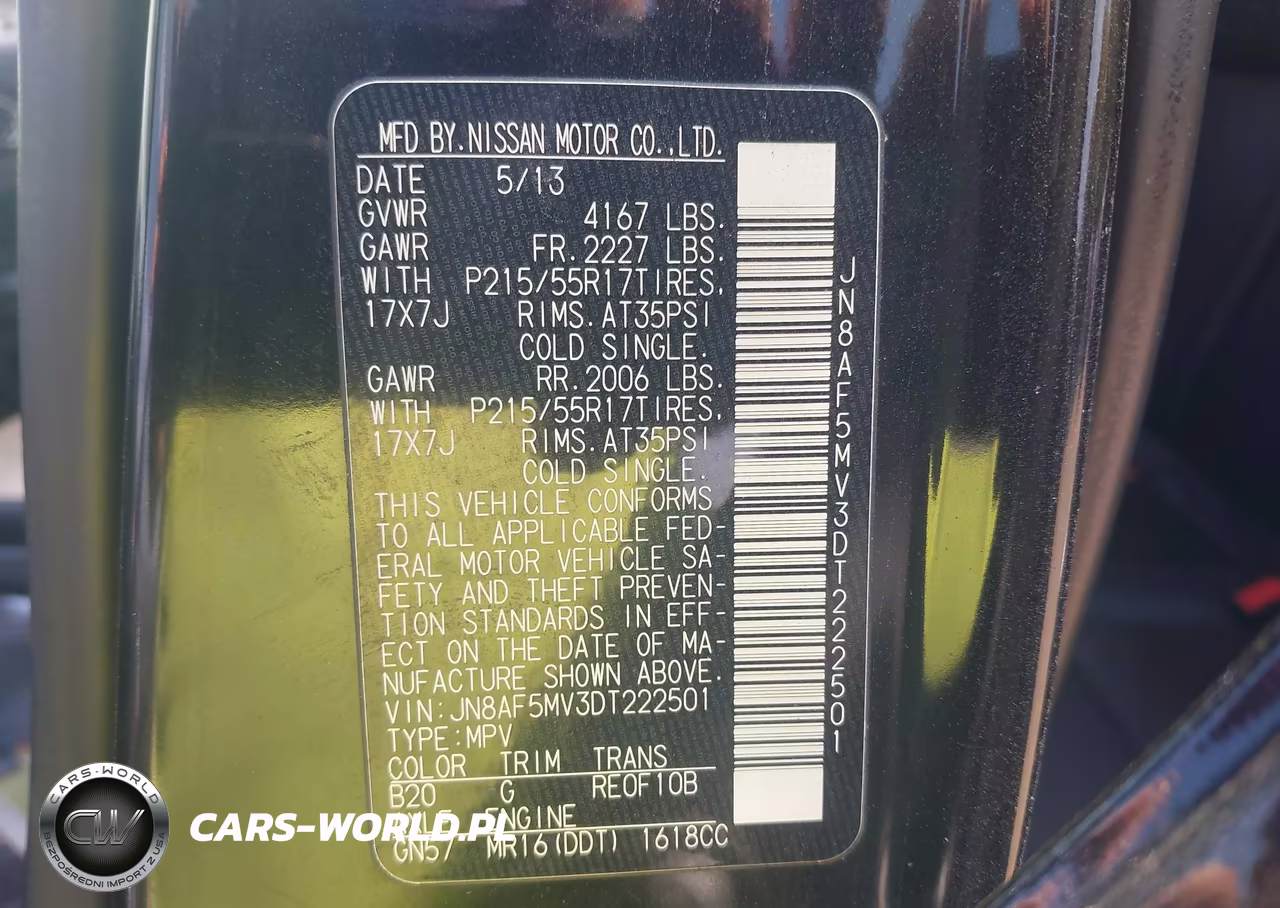 2013 Nissan Juke Sl VIN:JN8AF5MV3DT222501 - 9