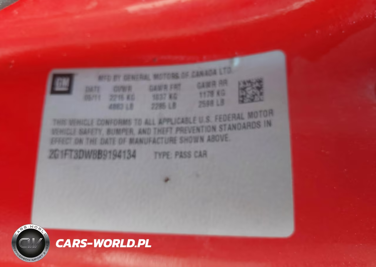 2011 Chevrolet Camaro 2Ss VIN:2G1FT3DW8B9194134 - 9