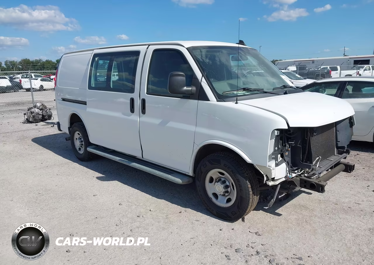 2021 Chevrolet Express Cargo Rwd 2500 Regular Wheelbase Wt VIN:1GCWGAF77M1209185 - 1