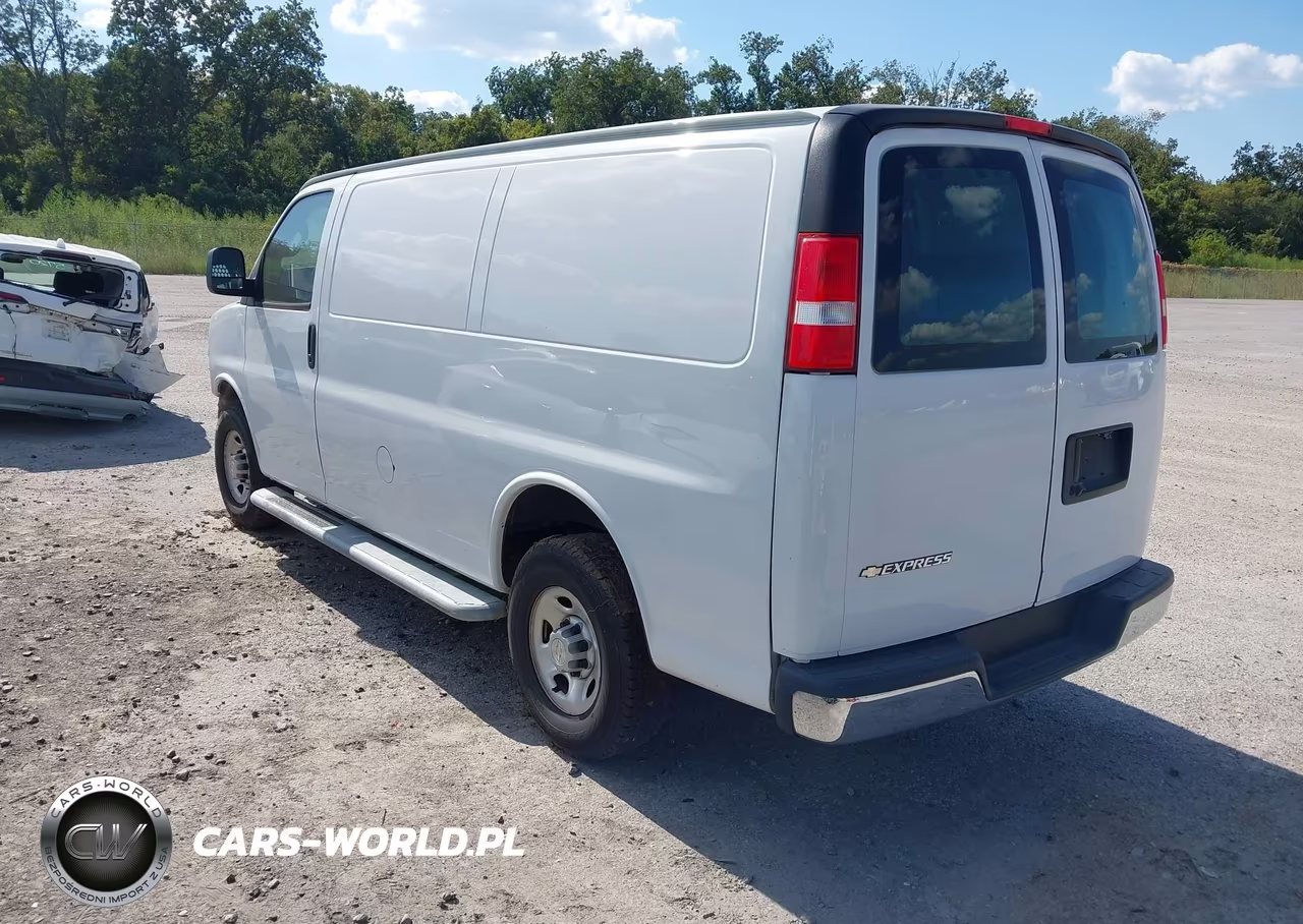 2021 Chevrolet Express Cargo Rwd 2500 Regular Wheelbase Wt VIN:1GCWGAF77M1209185 - 3
