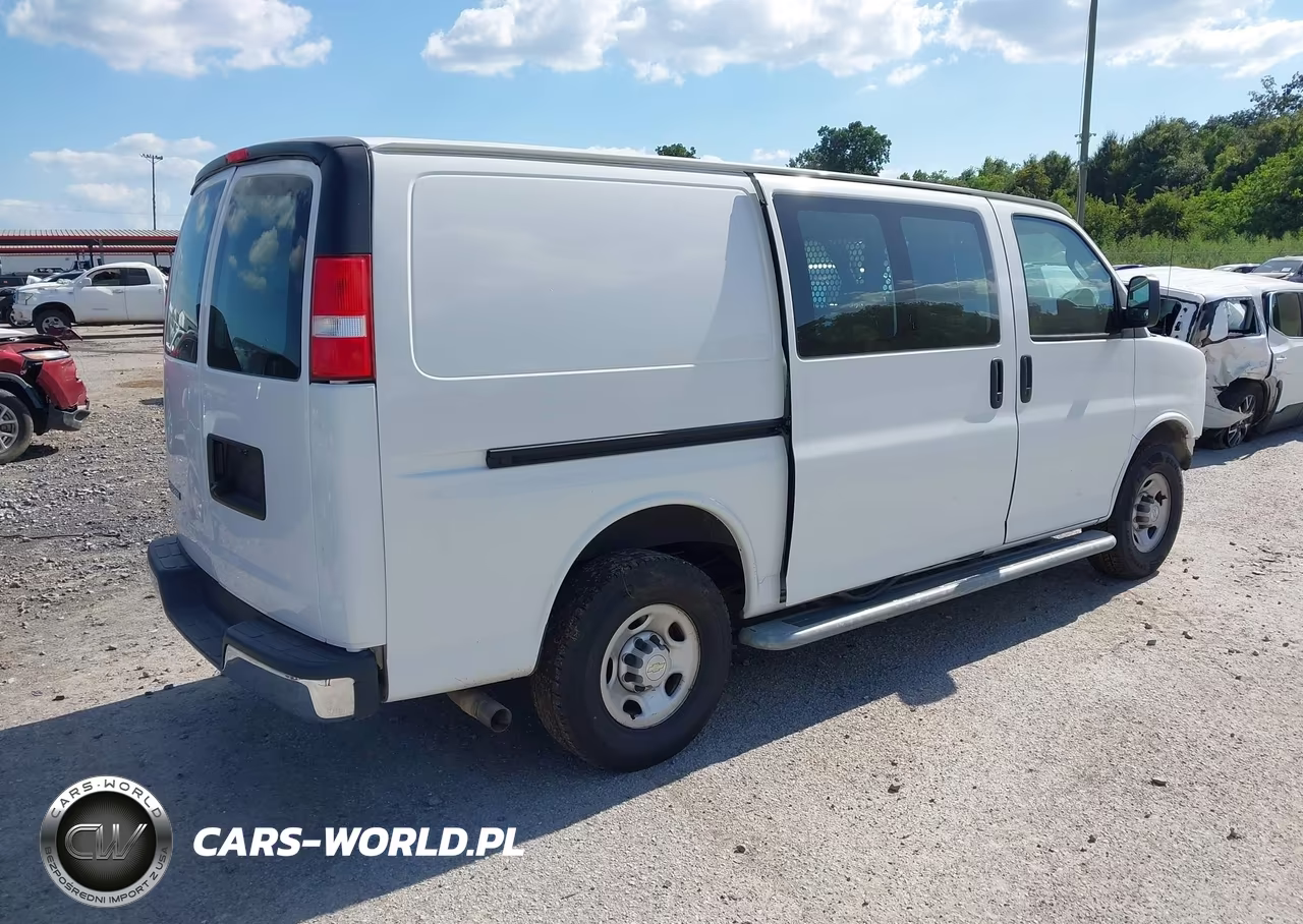 2021 Chevrolet Express Cargo Rwd 2500 Regular Wheelbase Wt VIN:1GCWGAF77M1209185 - 4