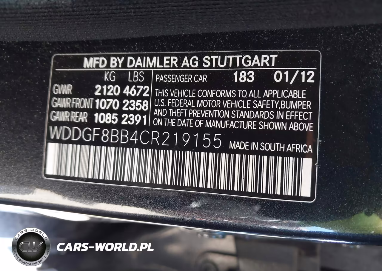 2012 Mercedes-Benz C 300 Luxury 4Matic VIN:WDDGF8BB4CR219155 - 9
