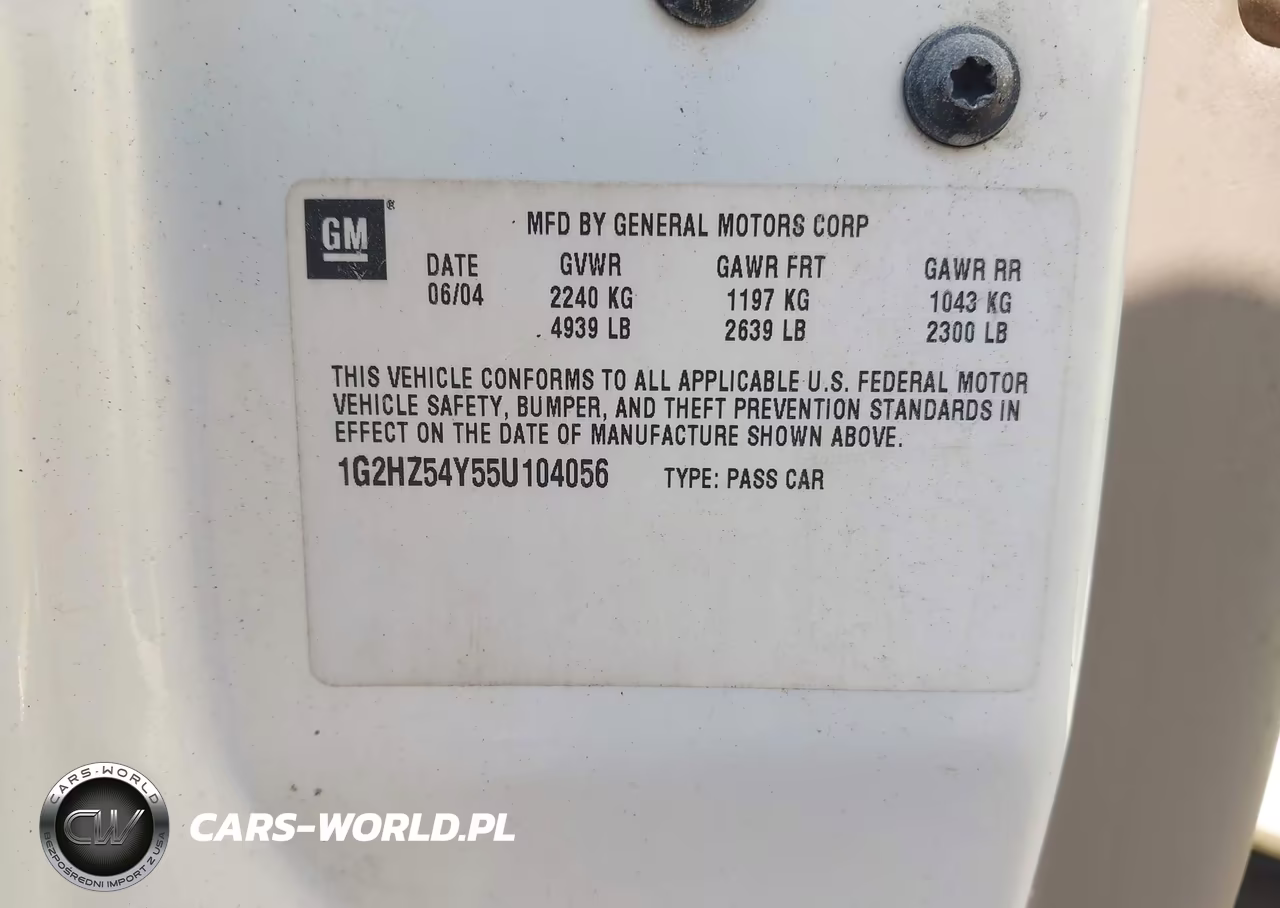 2005 Pontiac Bonneville Gxp VIN:1G2HZ54Y55U104056 - 9