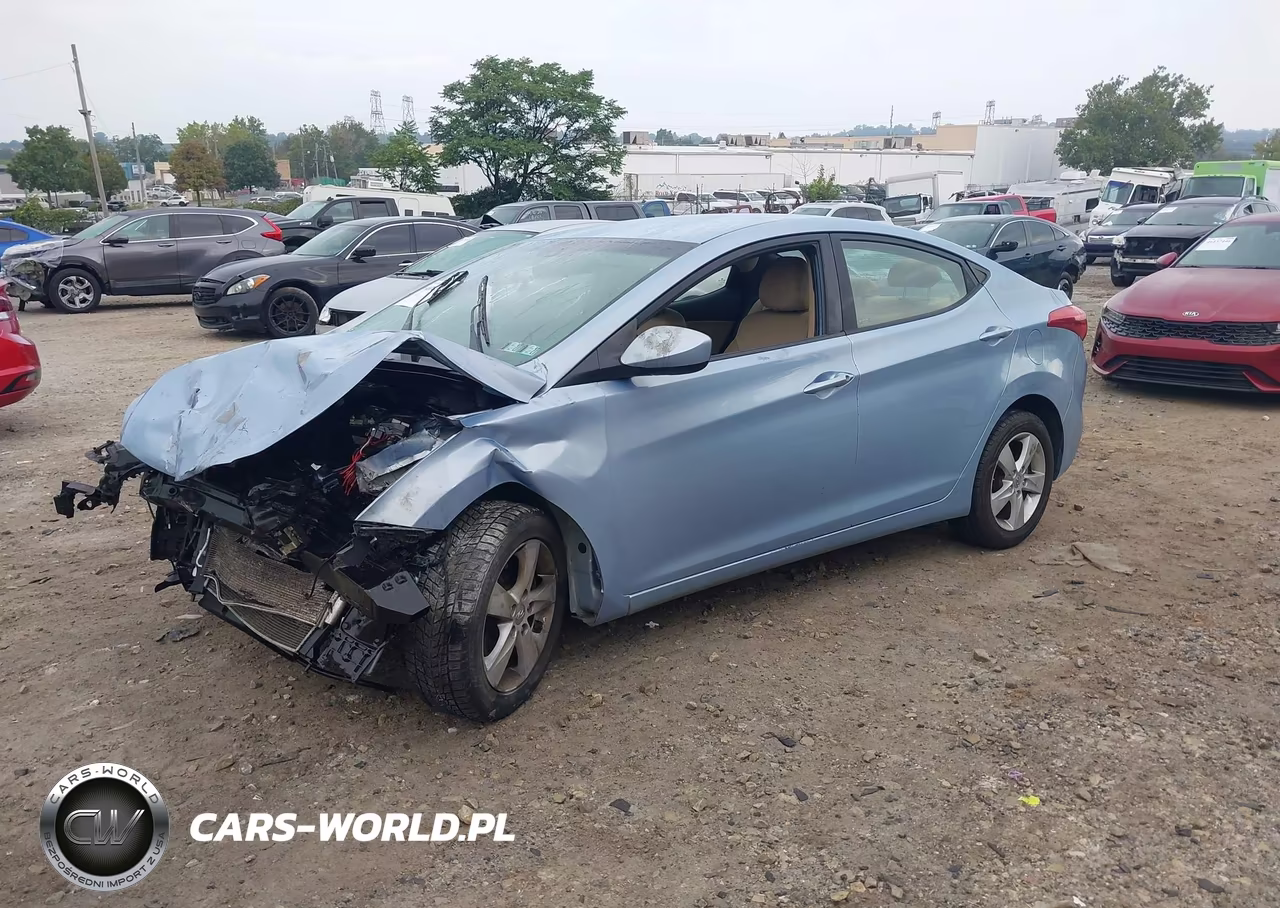 2011 Hyundai Elantra Gls VIN:KMHDH4AE3BU149053 - 2