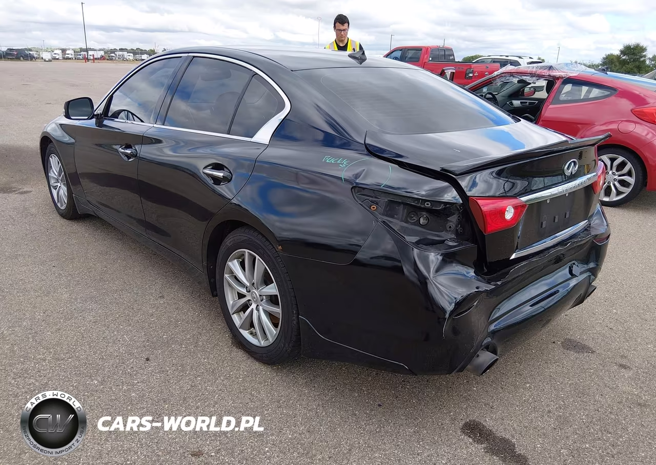 2014 Infiniti Q50 Premium VIN:JN1BV7AR4EM703197 - 3
