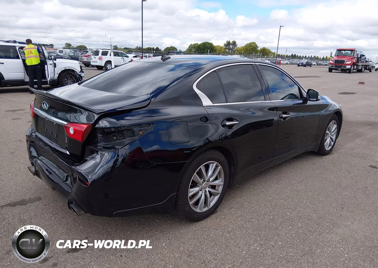 2014 Infiniti Q50 Premium VIN:JN1BV7AR4EM703197 - 4