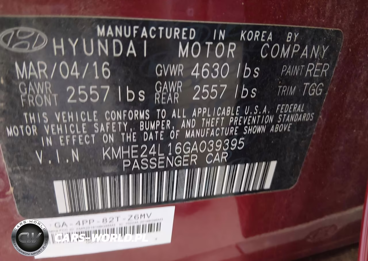 2016 Hyundai Sonata Hybrid Se VIN:KMHE24L16GA039395 - 9