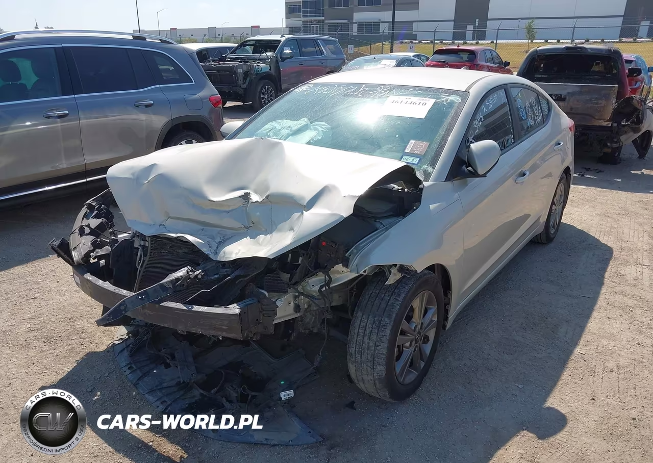 2018 HYUNDAI ELANTRA SEL VIN:5NPD84LF3JH374625 - 2