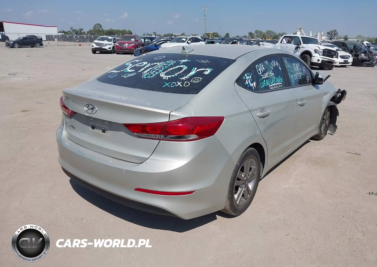 2018 HYUNDAI ELANTRA SEL VIN:5NPD84LF3JH374625 - 4