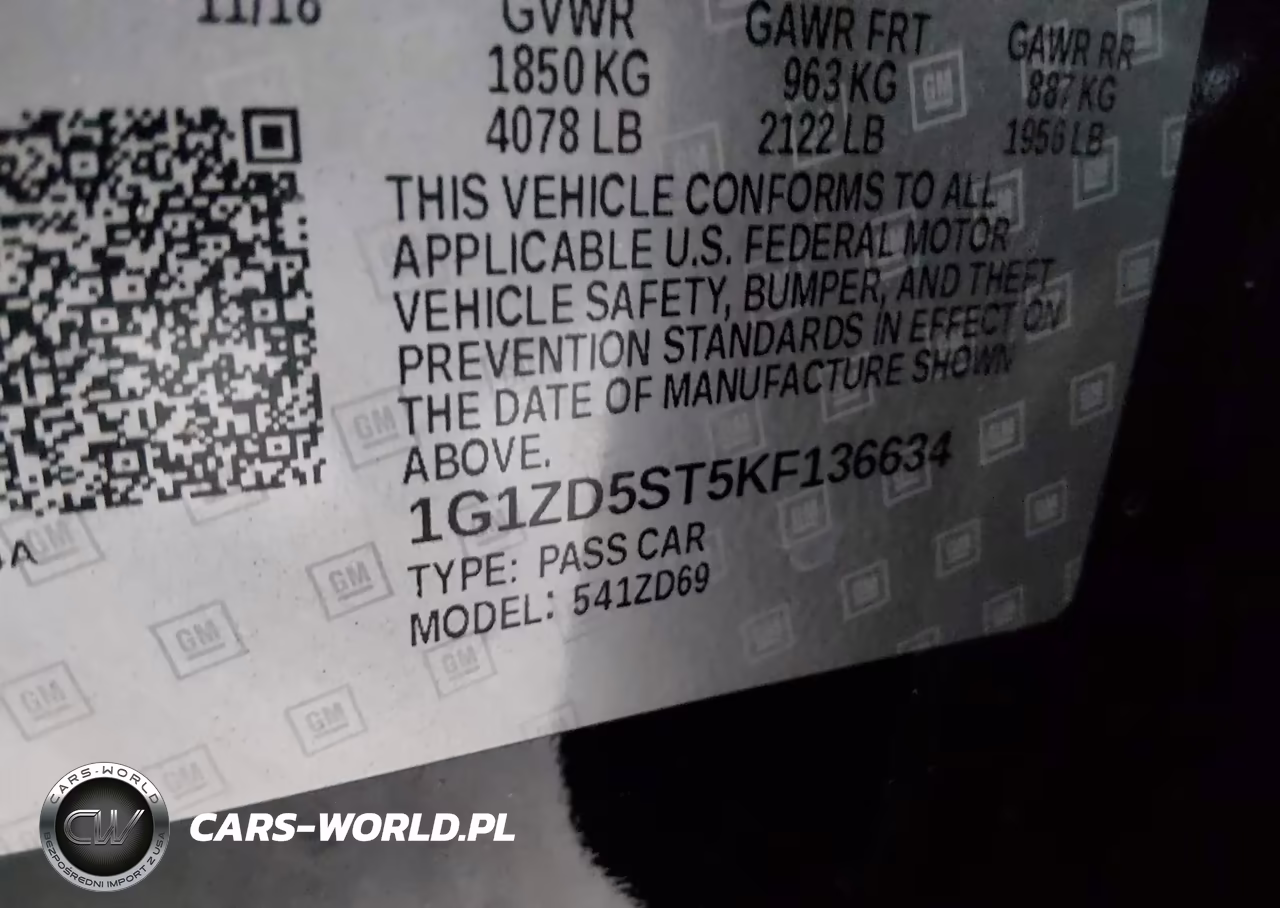2019 Chevrolet Malibu Lt VIN:1G1ZD5ST5KF136634 - 9