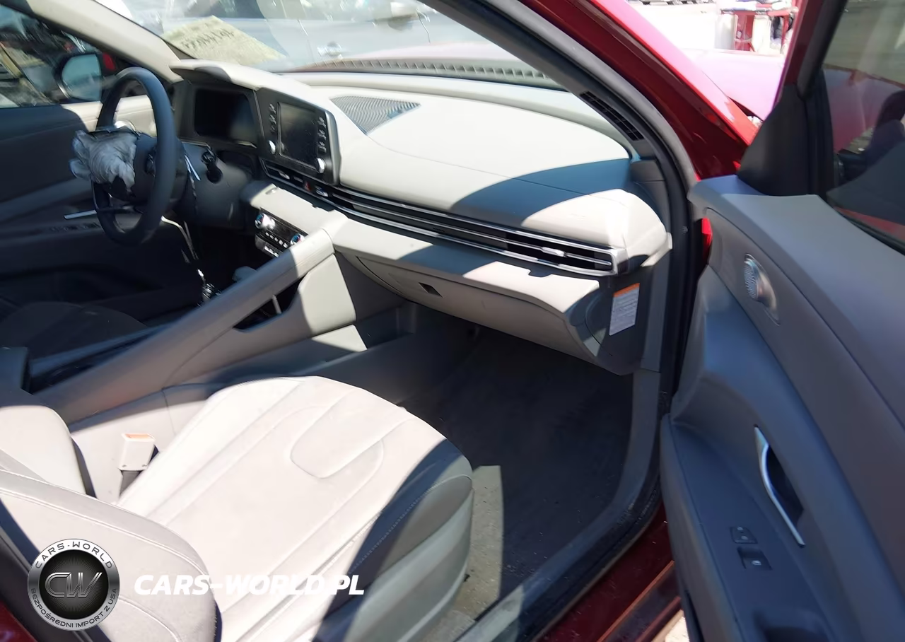 2025 Hyundai Elantra Hybrid Blue VIN:KMHLM4DJ2SU162571 - 5