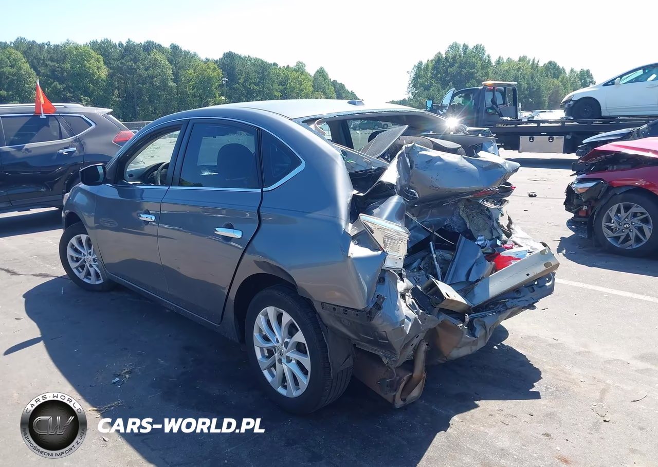 2019 Nissan Sentra Sv VIN:3N1AB7AP7KL603524 - 3