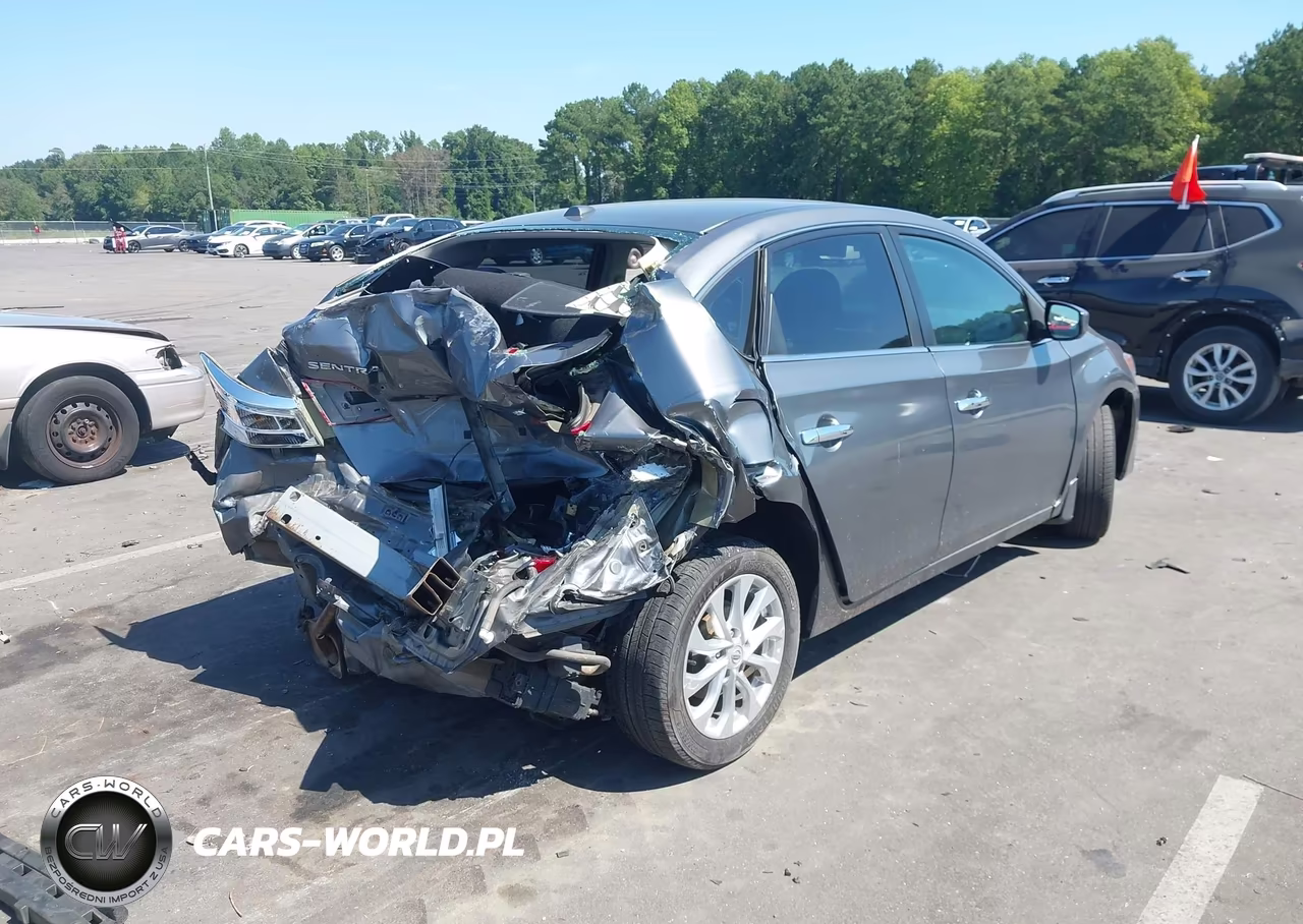 2019 Nissan Sentra Sv VIN:3N1AB7AP7KL603524 - 4