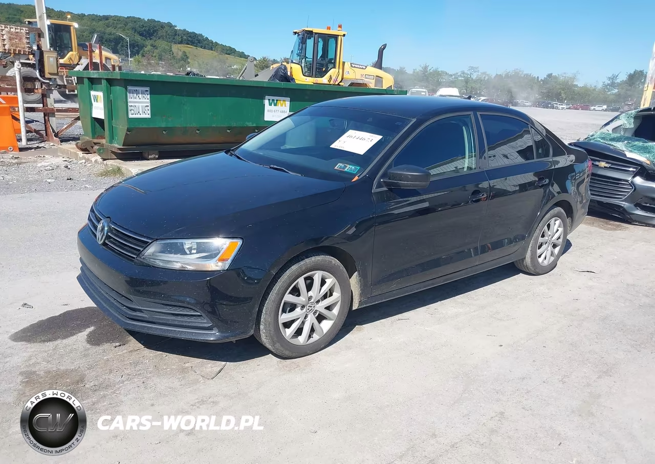 2015 Volkswagen Jetta 1.8T Se VIN:3VWD17AJ1FM298317 - 2