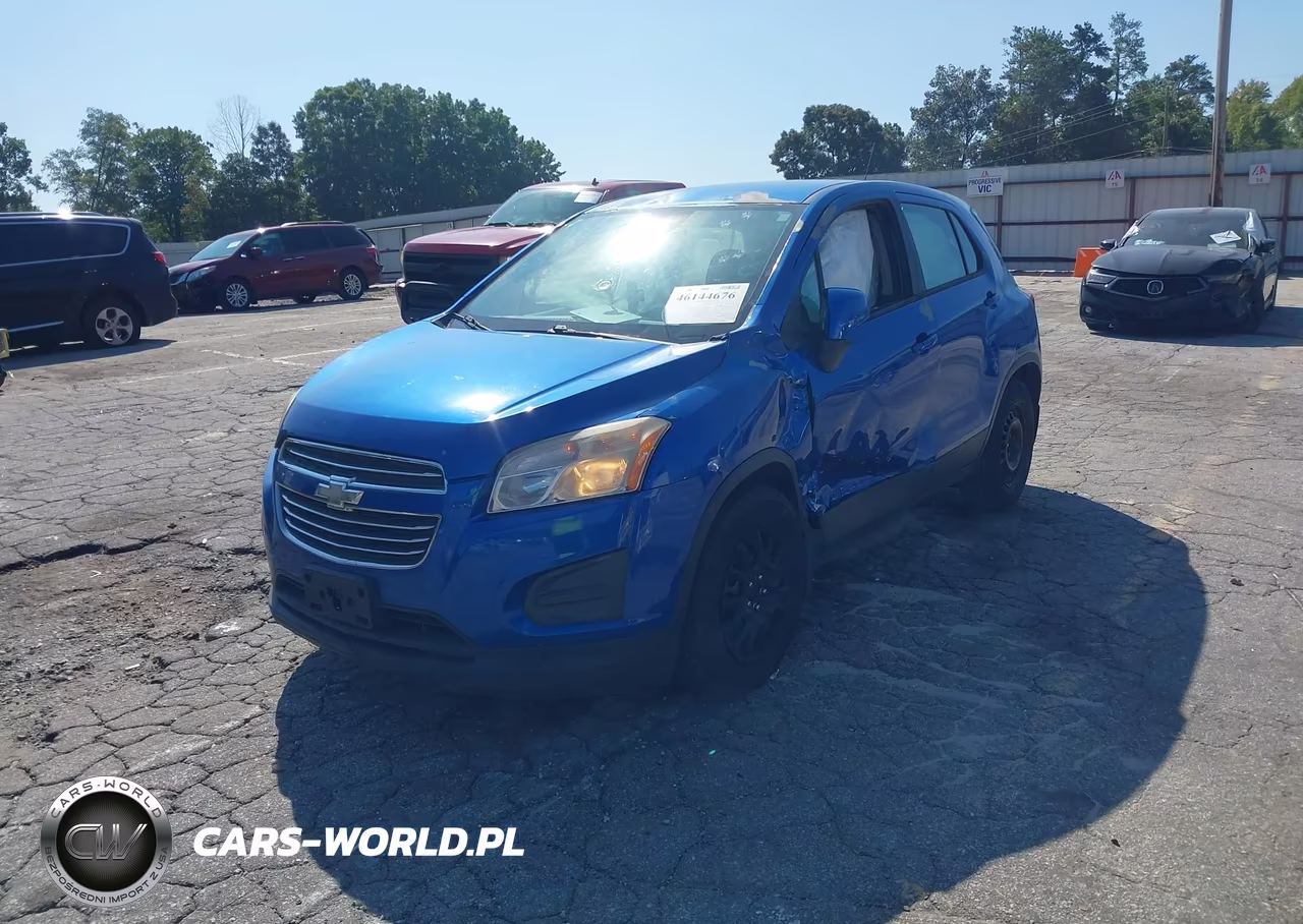 2016 Chevrolet Trax 1Ls VIN:KL7CJKSB3GB555623 - 2