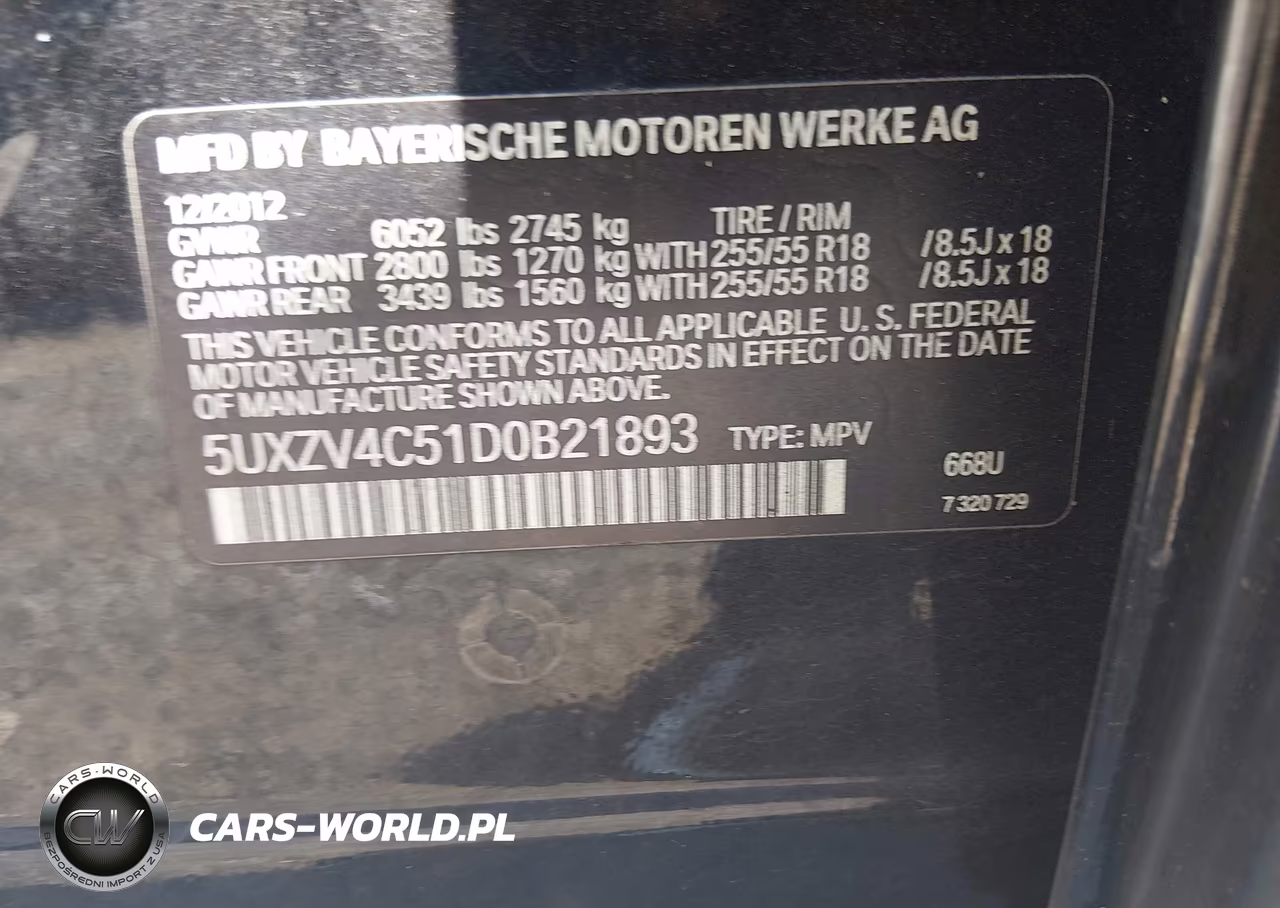 2013 BMW X5 xDrive35I-xDrive35I Premium-xDrive35I Sport Activity VIN:5UXZV4C51D0B21893 - 9