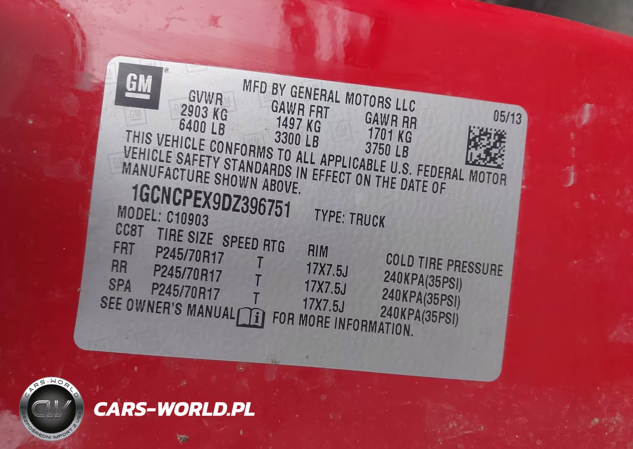 2013 Chevrolet Silverado 1500 Work Truck VIN:1GCNCPEX9DZ396751 - 9
