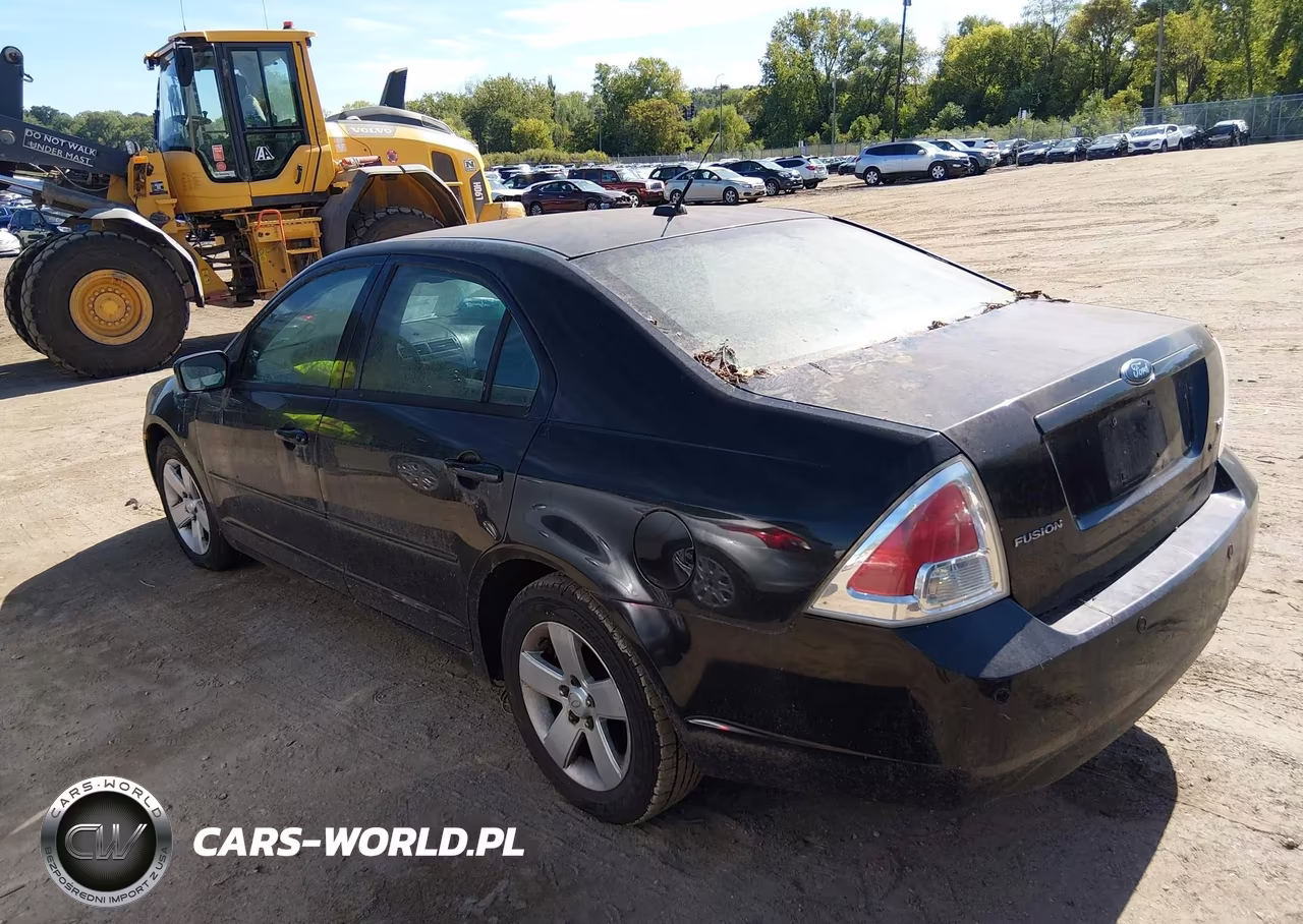 2008 Ford Fusion Se VIN:3FAHP07Z28R186662 - 3
