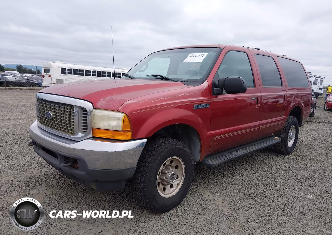 2000 Ford Excursion Xlt VIN:1FMNU41S4YED77507 - 2