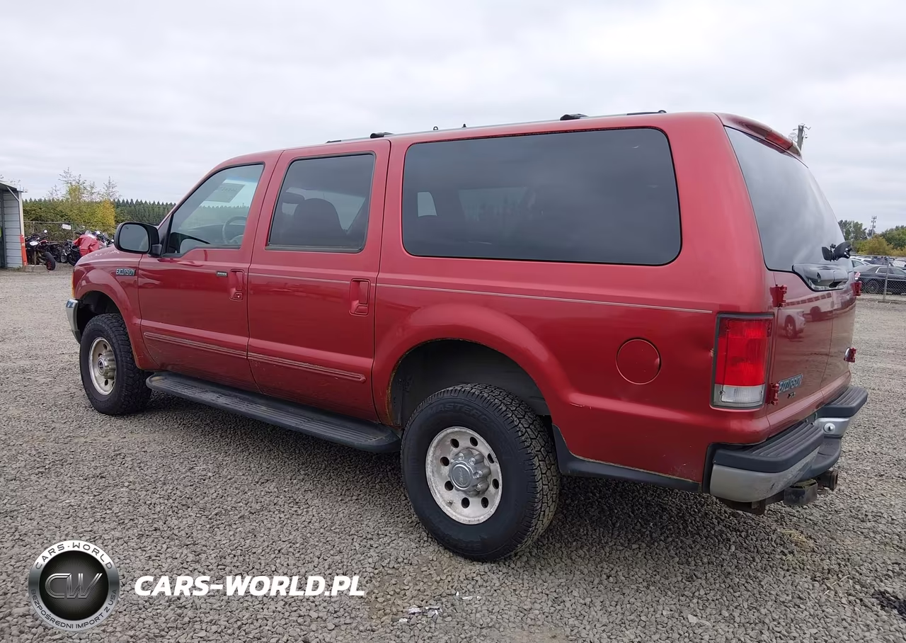 2000 Ford Excursion Xlt VIN:1FMNU41S4YED77507 - 3