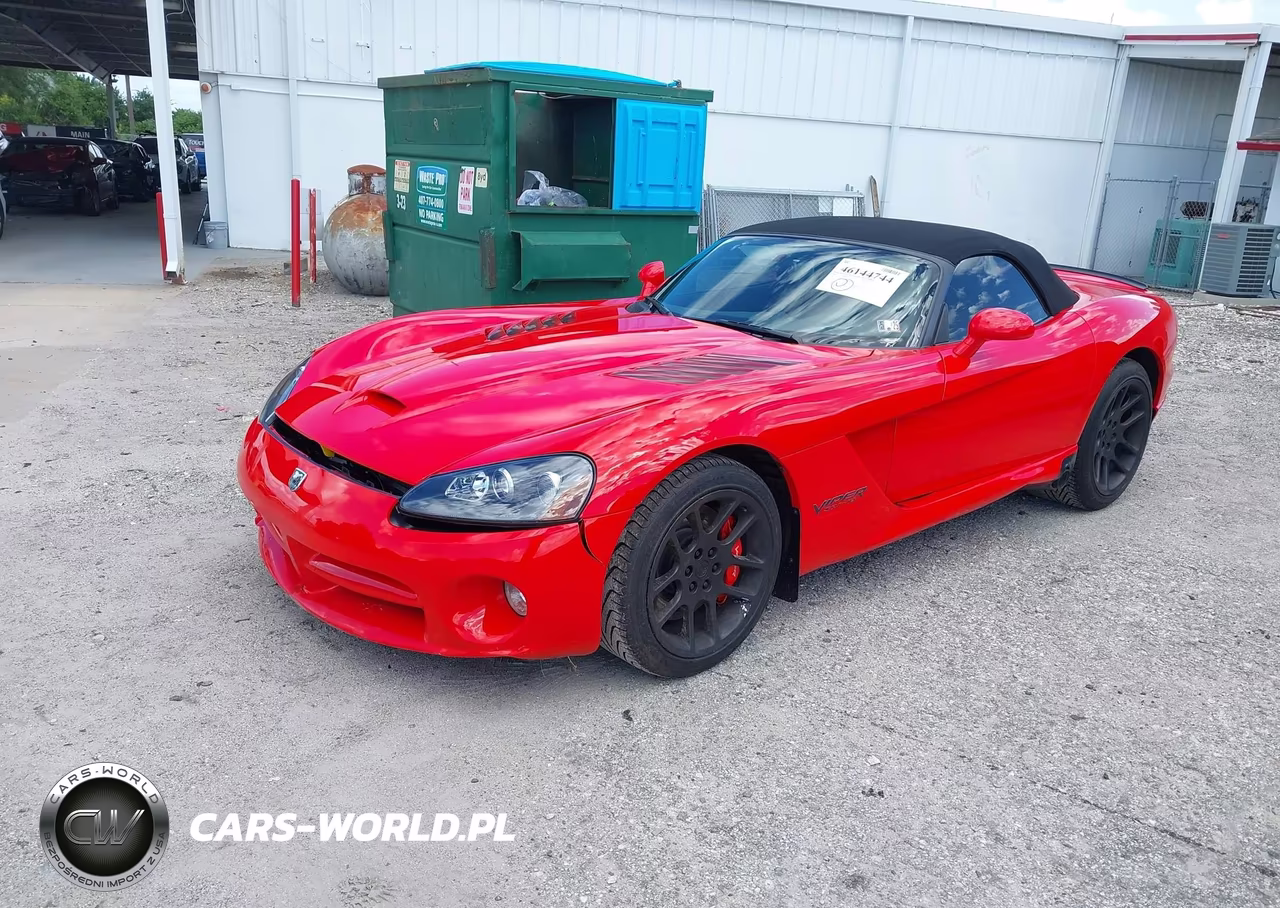 2004 Dodge Viper Srt10 VIN:1B3JZ65Z44V101573 - 2