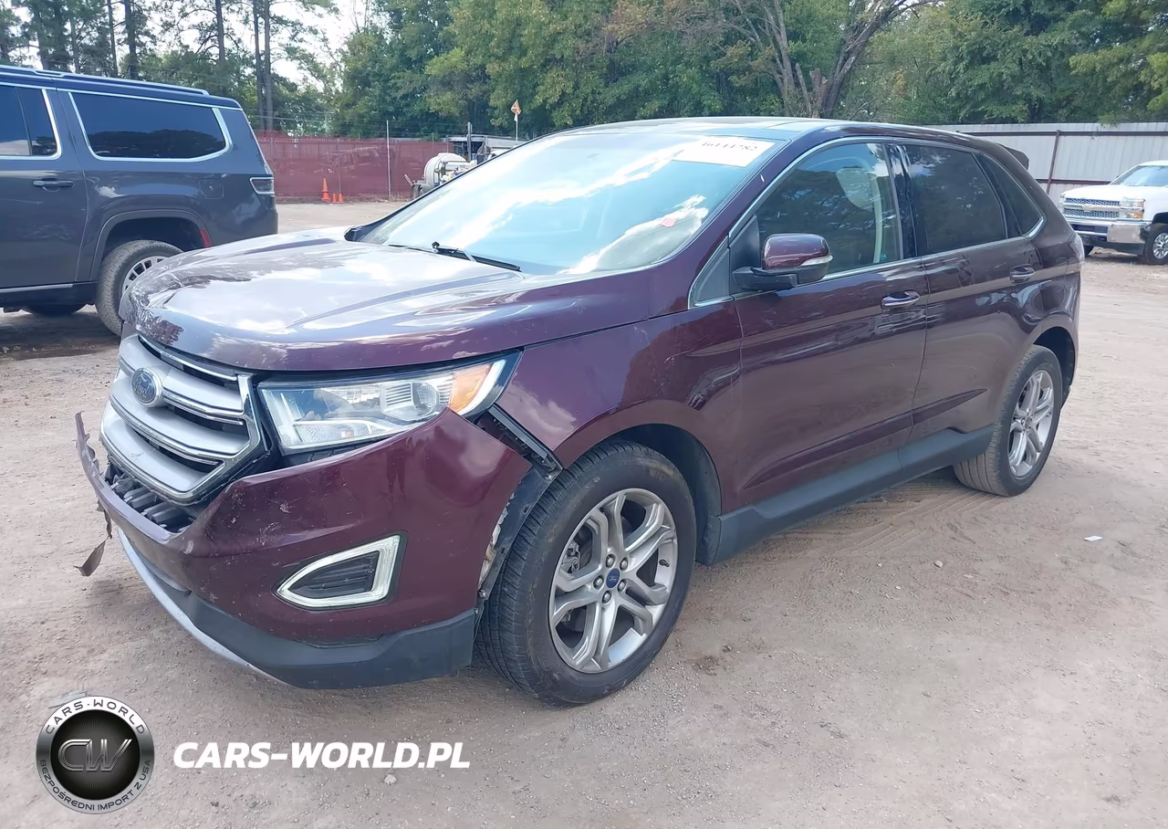 2017 Ford Edge Titanium VIN:2FMPK3K84HBC02231 - 2