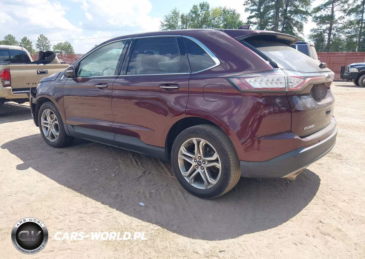 2017 Ford Edge Titanium VIN:2FMPK3K84HBC02231 - 3