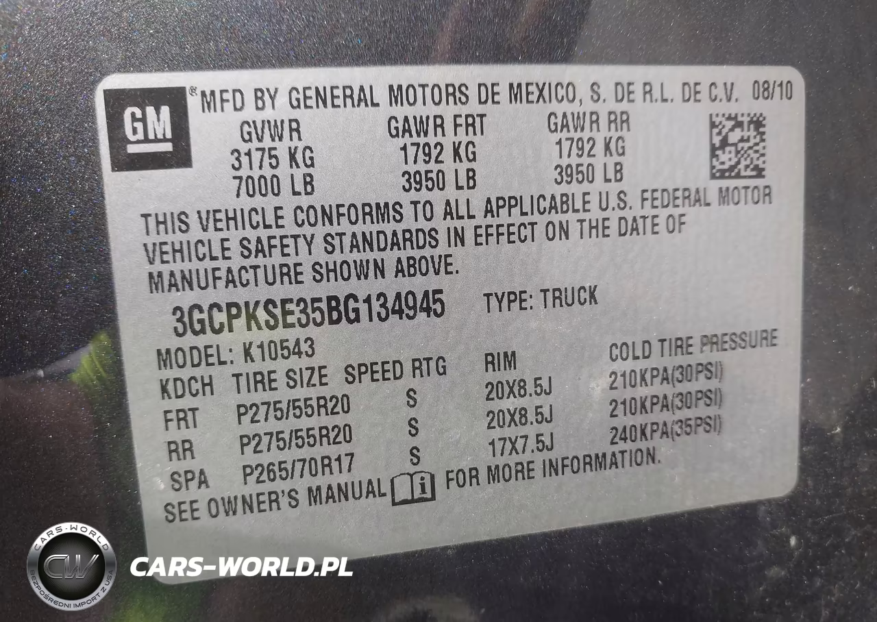 2011 Chevrolet Silverado 1500 Lt VIN:3GCPKSE35BG134945 - 9