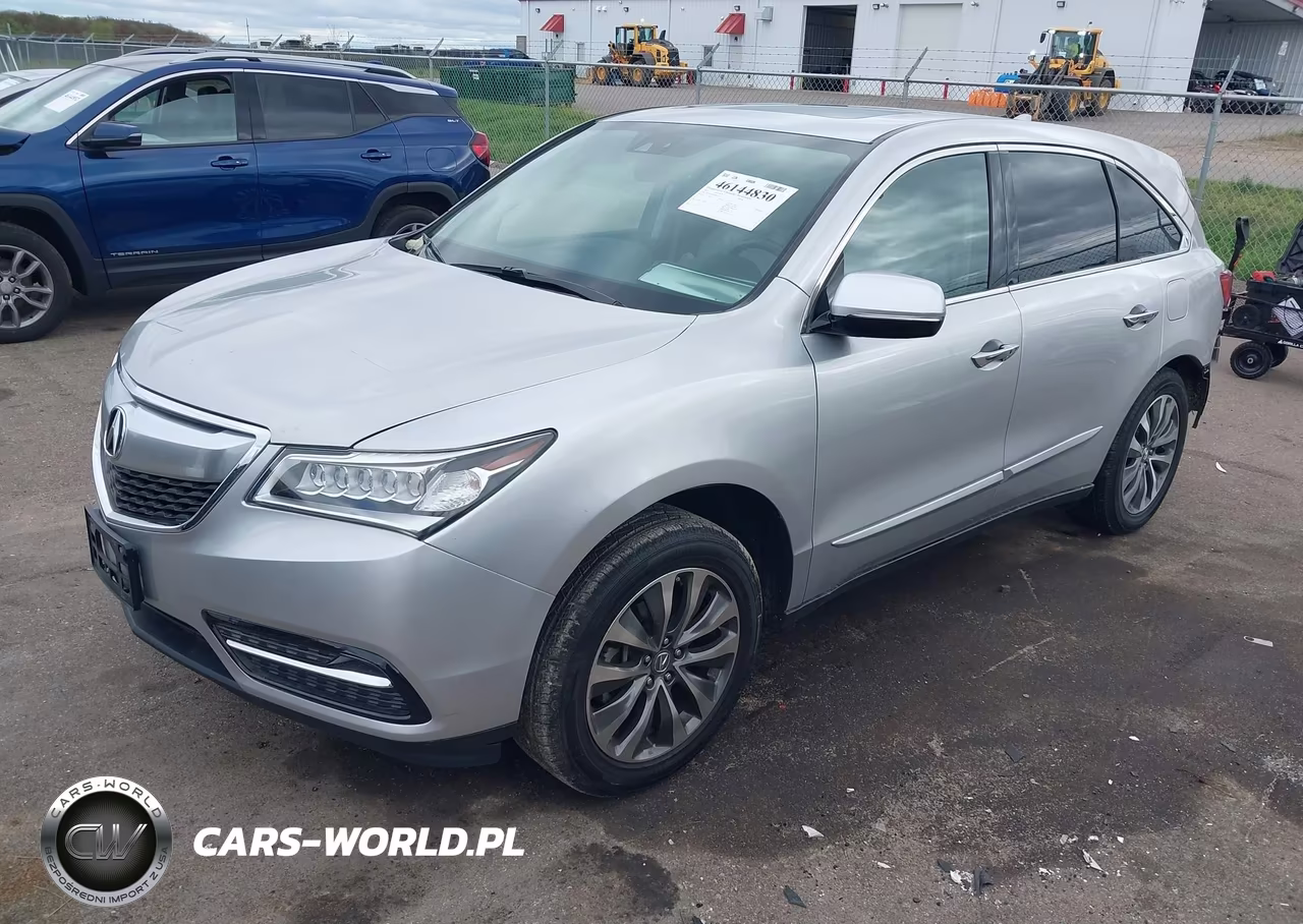 2014 Acura Mdx Technology Package VIN:5FRYD4H47EB004575 - 2