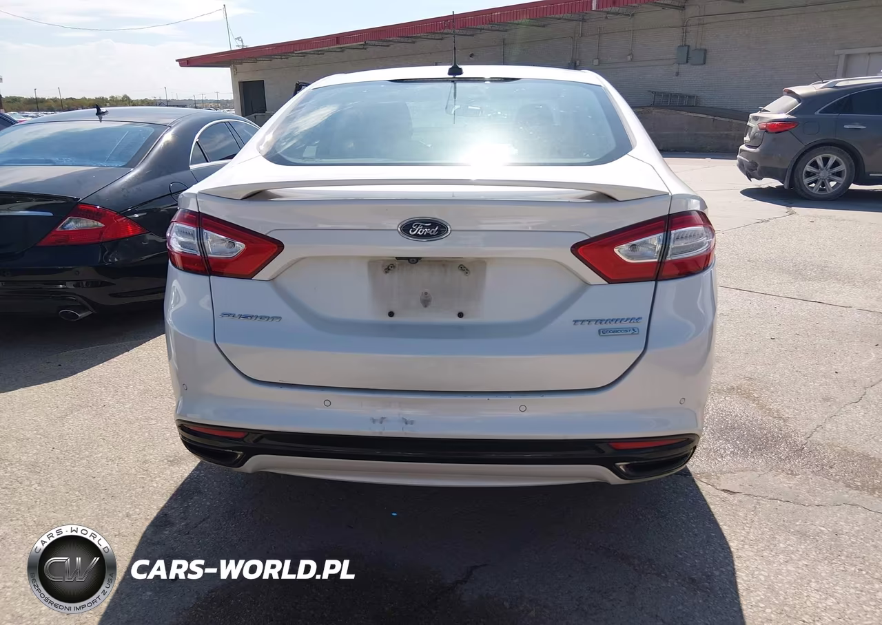 2016 Ford Fusion Titanium VIN:3FA6P0K99GR172030 - 16