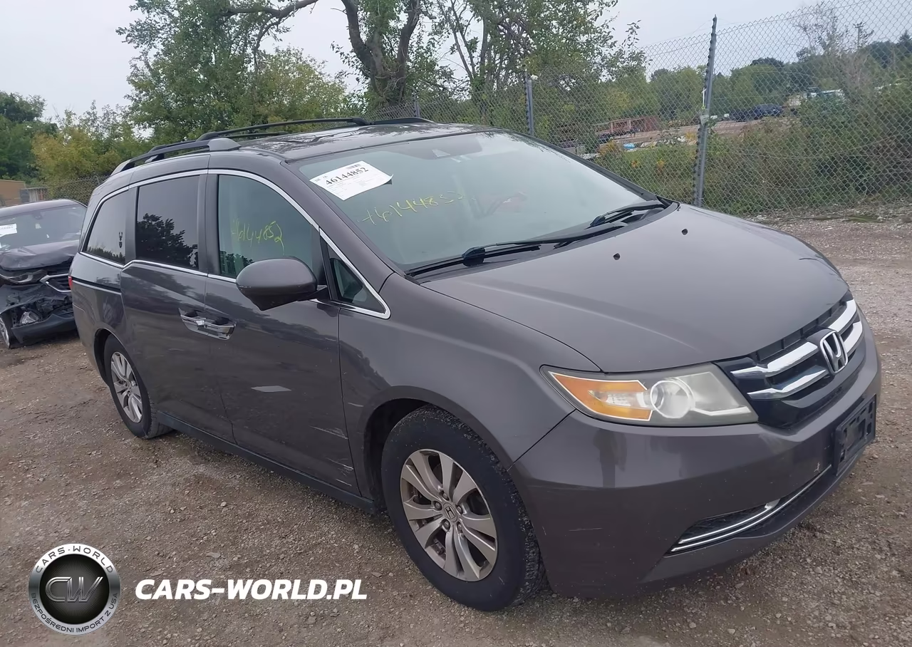 2014 Honda Odyssey Ex-L VIN:5FNRL5H64EB087186 - 1