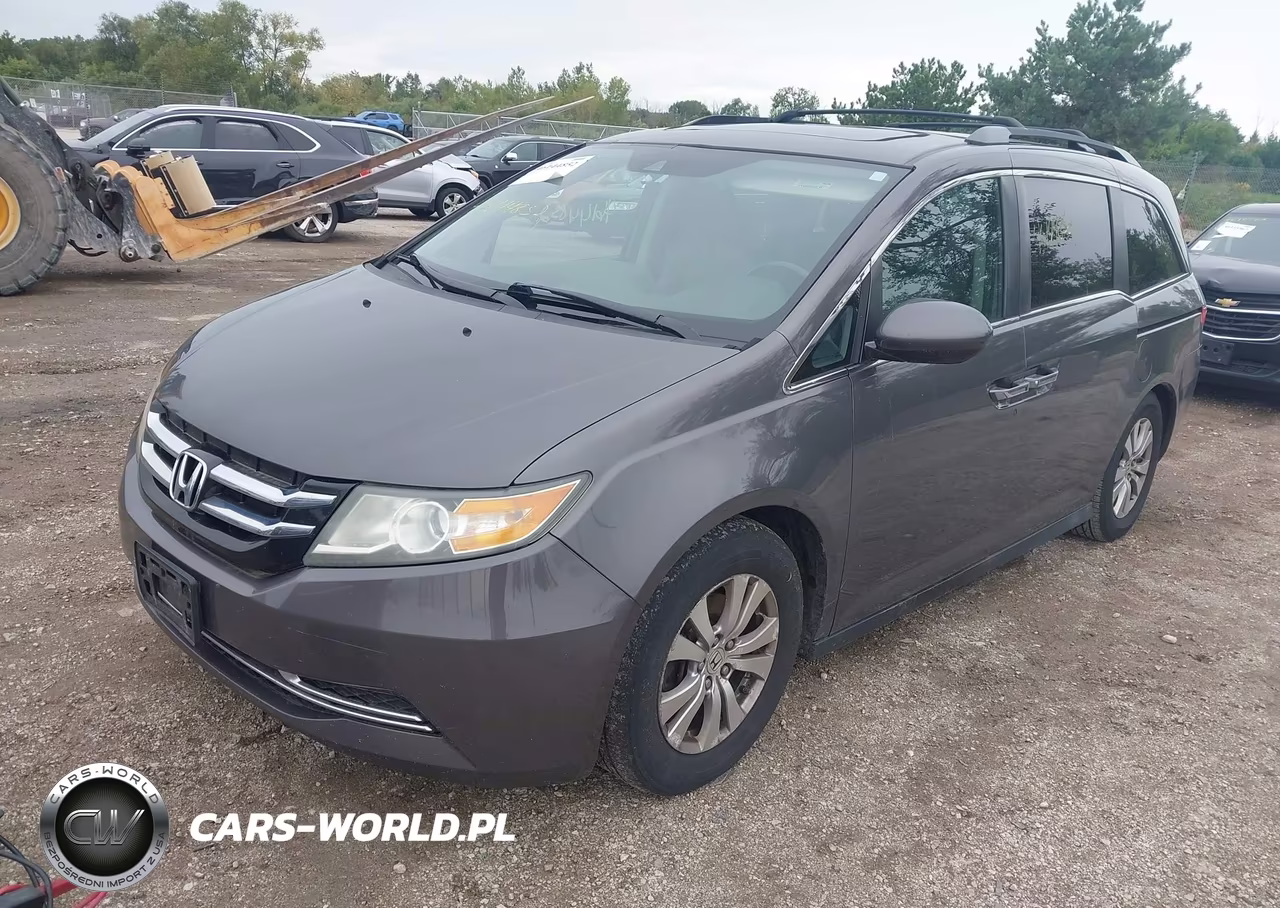 2014 Honda Odyssey Ex-L VIN:5FNRL5H64EB087186 - 2