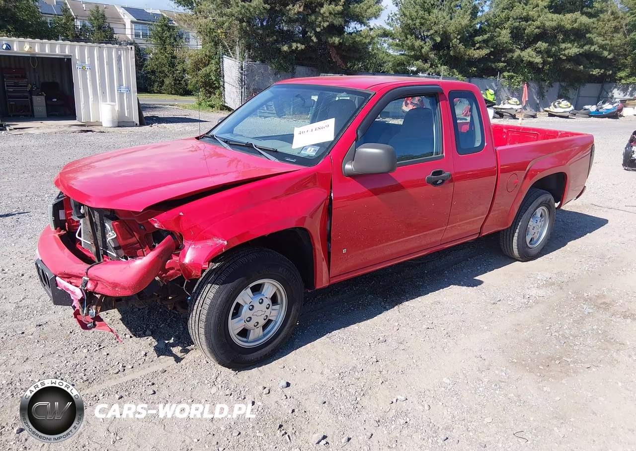 2008 Chevrolet Colorado Ls VIN:1GCCS19E088102262 - 2