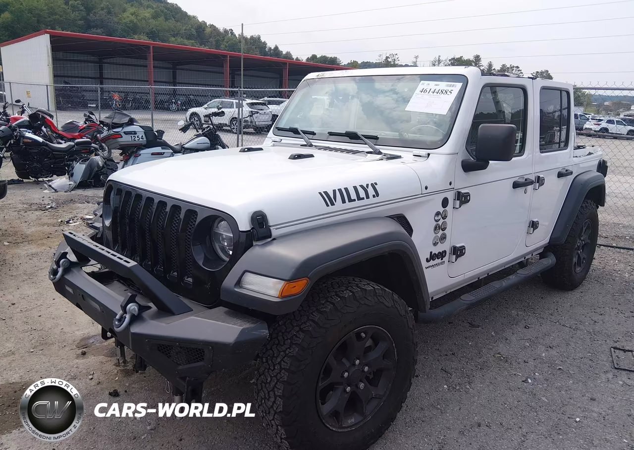 2020 Jeep Wrangler Unlimited Willys 4X4 VIN:1C4HJXDG0LW206565 - 2