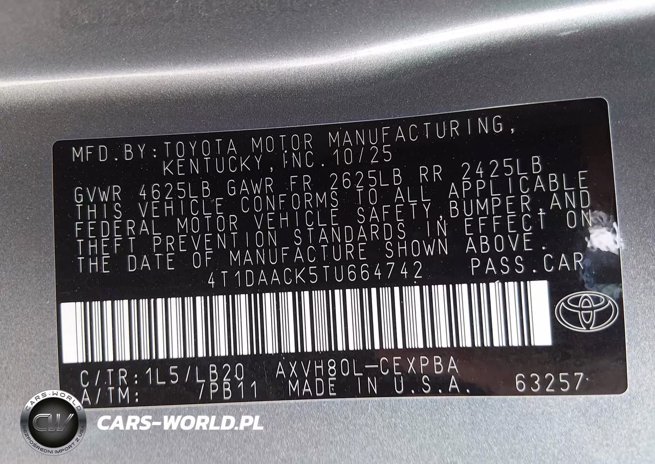 2026 Toyota Camry Xse VIN:4T1DAACK5TU664742 - 9