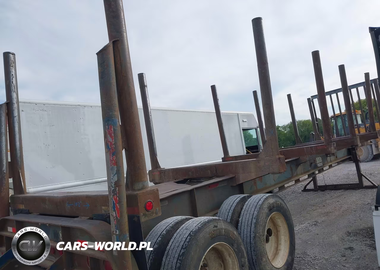 1996 Savannah Machine Shop & L Logging Trailer VIN:1S9L6402XTS174166 - 4