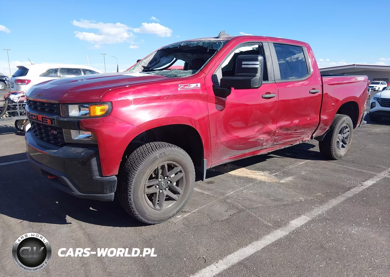 2021 Chevrolet Silverado 1500 Custom Trail Boss VIN:3GCPYCELXMG123866 - 2