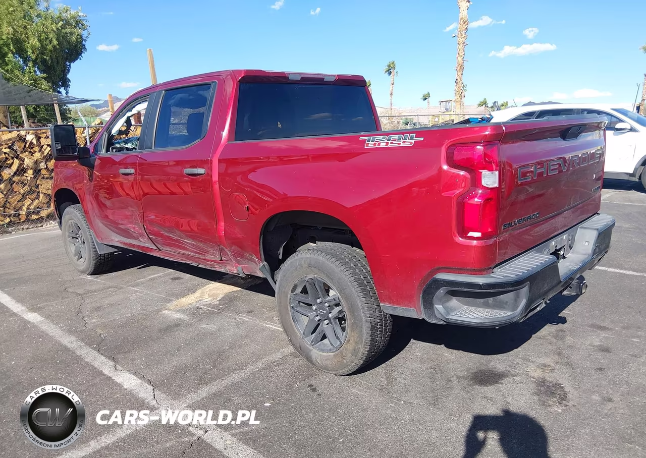 2021 Chevrolet Silverado 1500 Custom Trail Boss VIN:3GCPYCELXMG123866 - 3