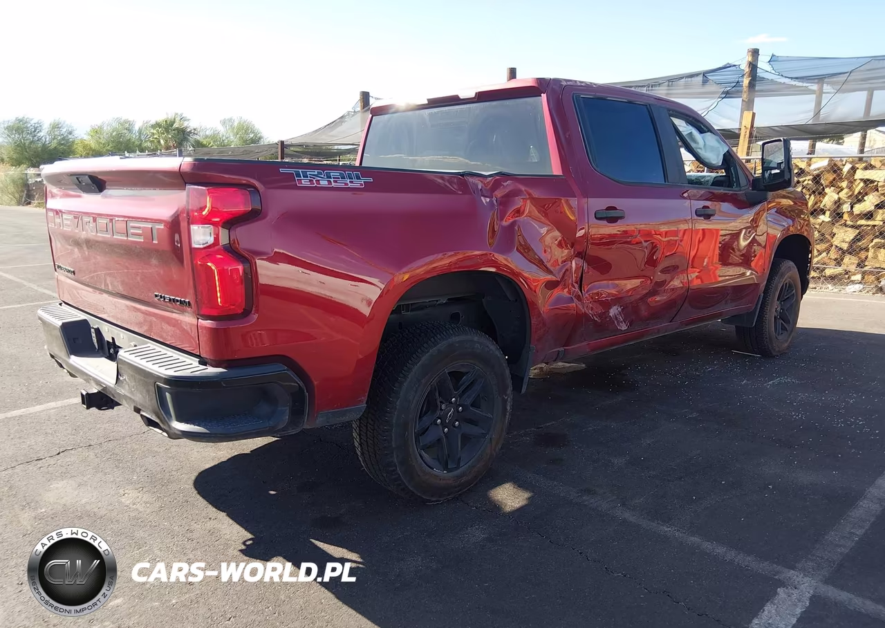 2021 Chevrolet Silverado 1500 Custom Trail Boss VIN:3GCPYCELXMG123866 - 4