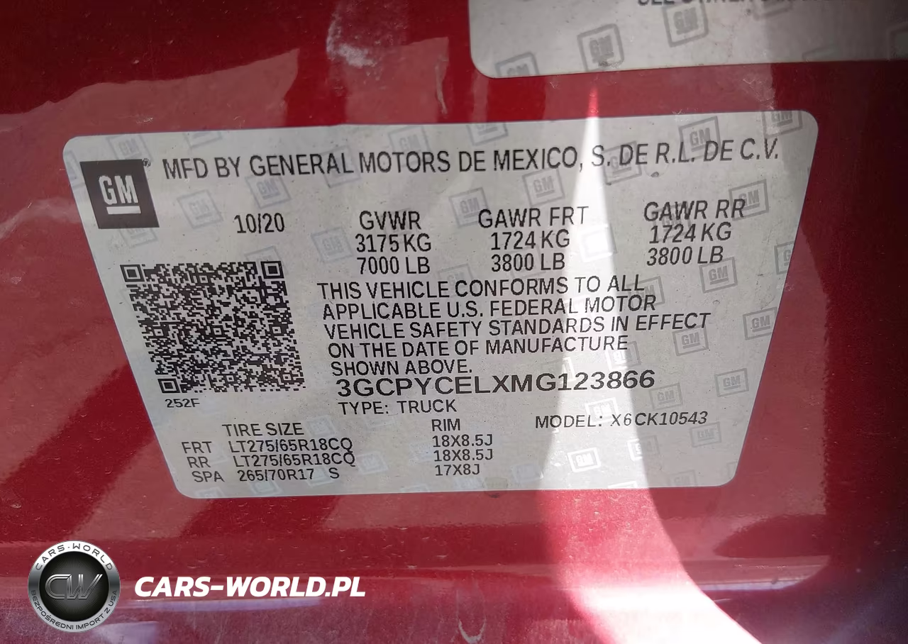 2021 Chevrolet Silverado 1500 Custom Trail Boss VIN:3GCPYCELXMG123866 - 9