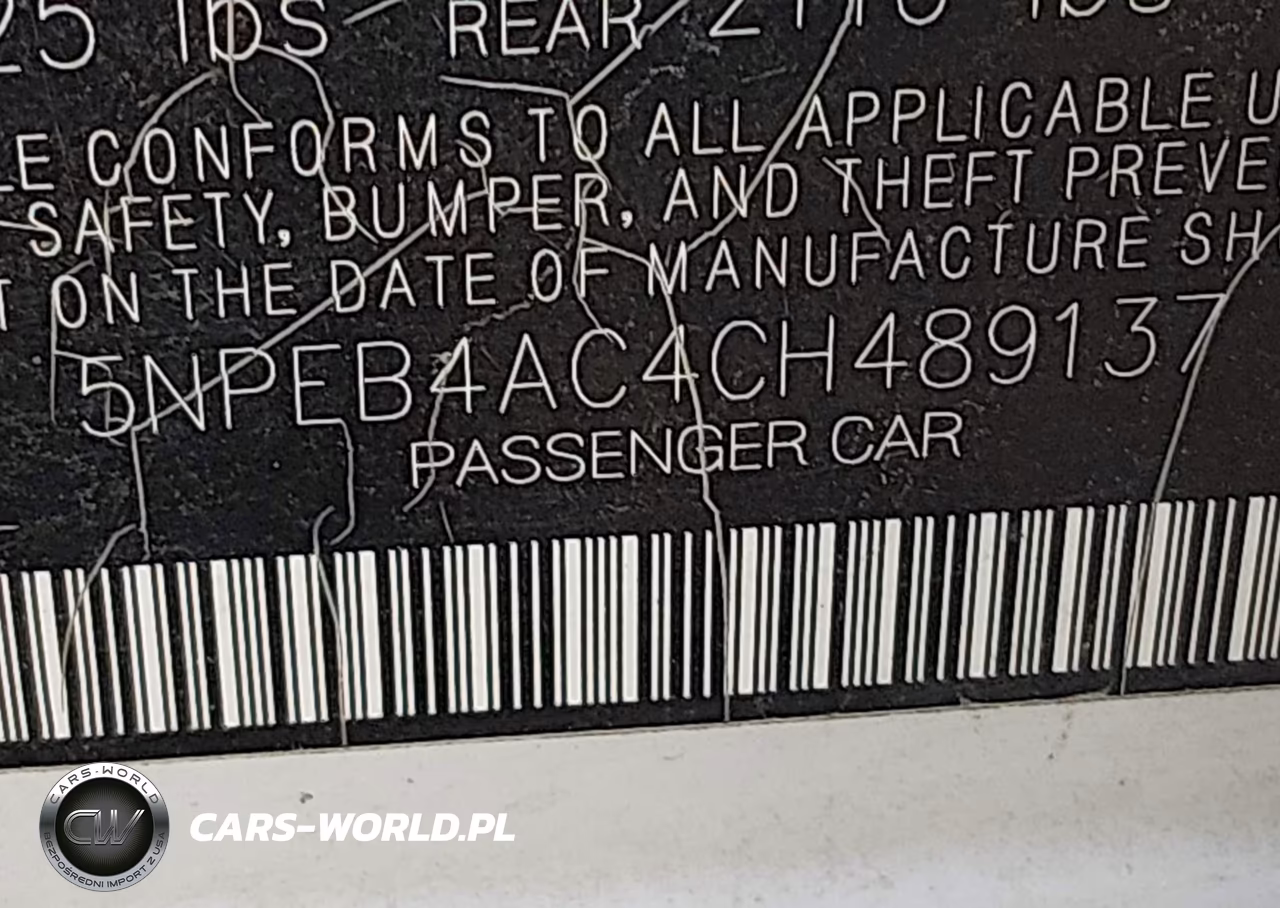 2012 Hyundai Sonata Gls VIN:5NPEB4AC4CH489137 - 9