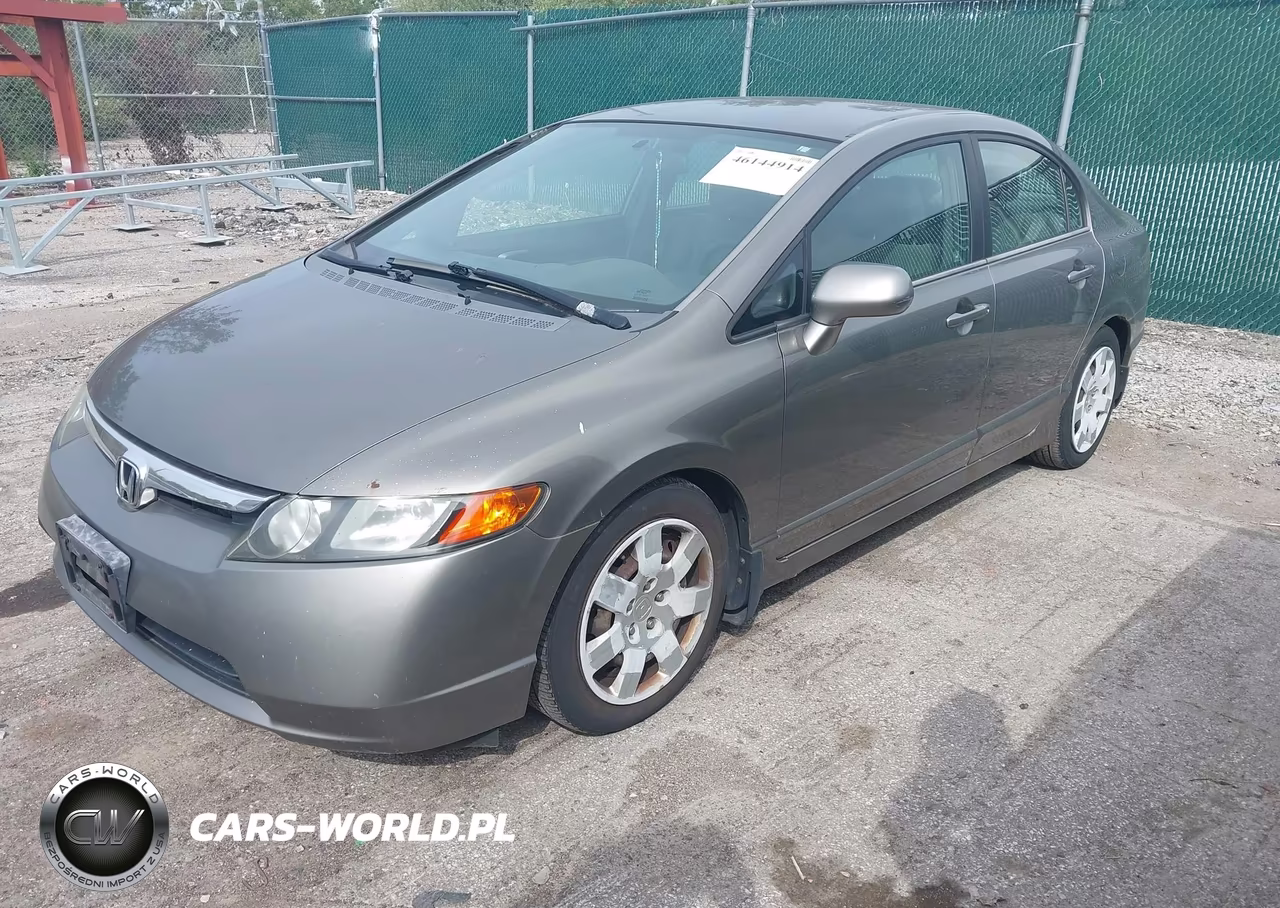 2006 Honda Civic Lx VIN:1HGFA16586L109895 - 2