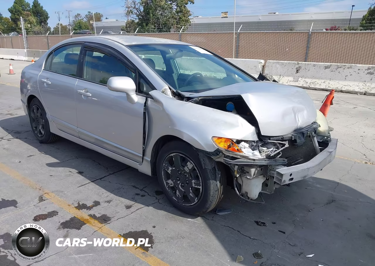 2007 Honda Civic Lx VIN:JHMFA16587S003368 - 1