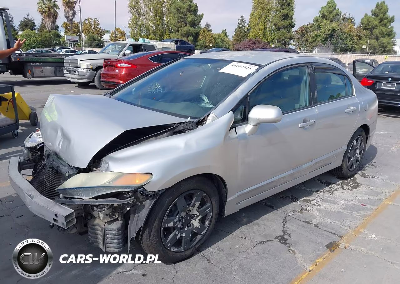 2007 Honda Civic Lx VIN:JHMFA16587S003368 - 2
