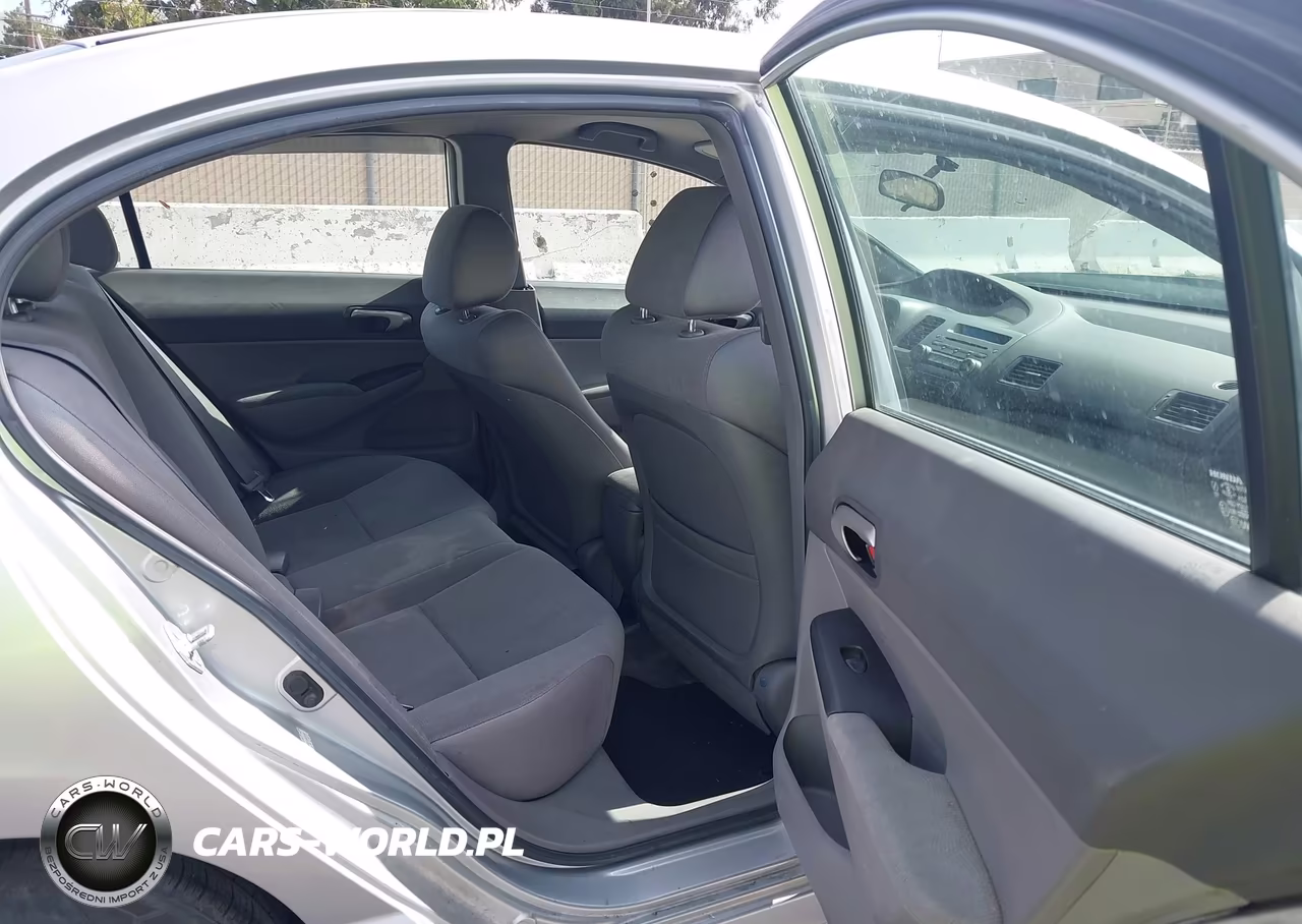 2007 Honda Civic Lx VIN:JHMFA16587S003368 - 8
