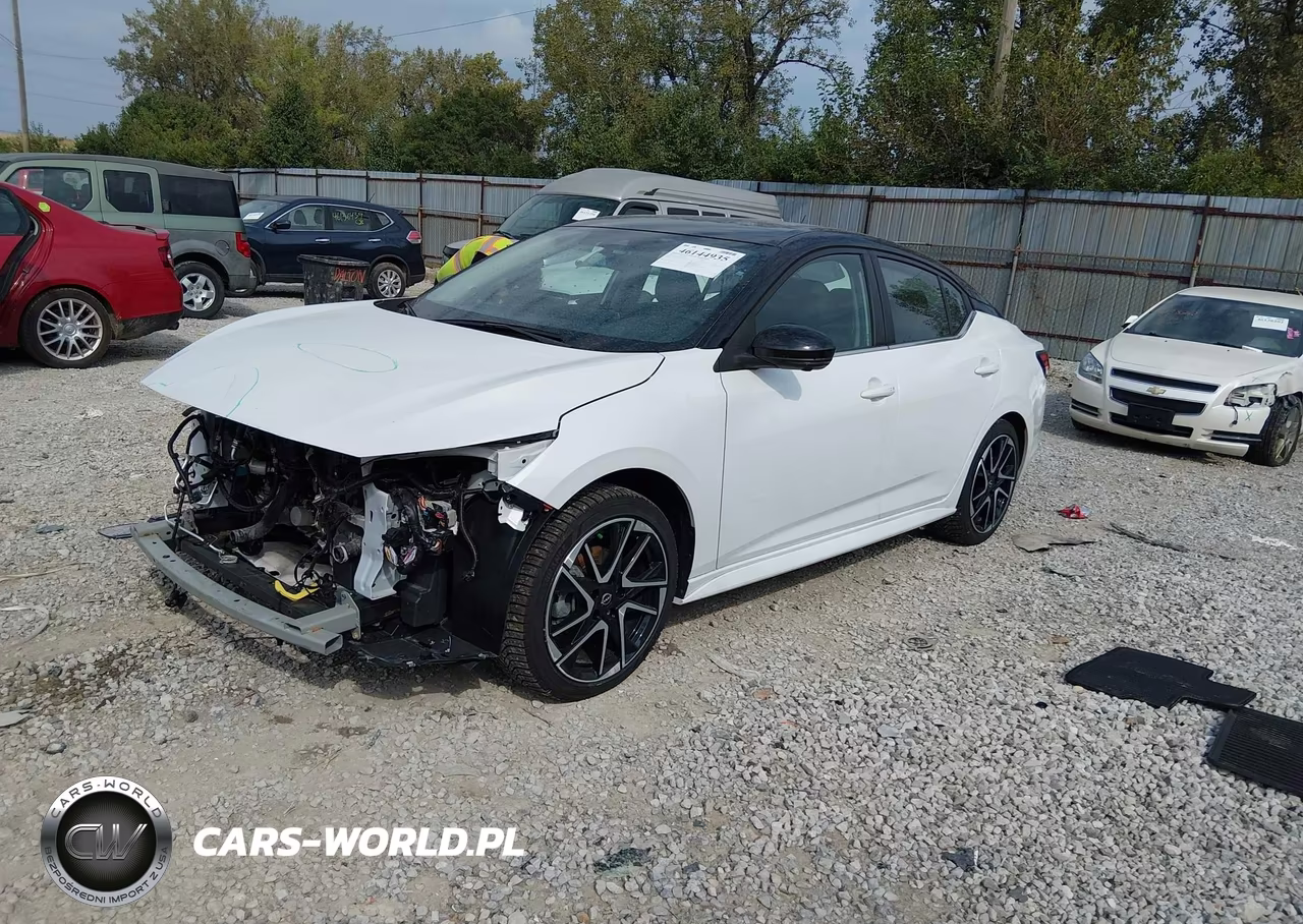 2024 Nissan Sentra Sr Xtronic Cvt VIN:3N1AB8DV6RY348863 - 2